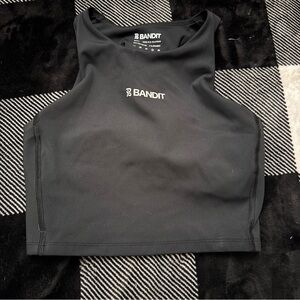 Women's Black BANDIT Crop Top/bra
